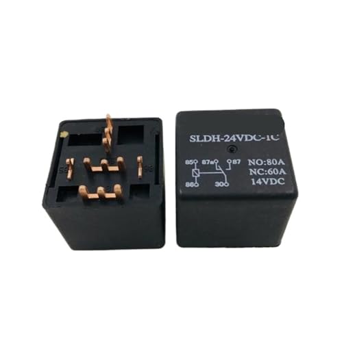 Relais 24V SLDH-24VDC-1C pour installation électrique de remorque 80A