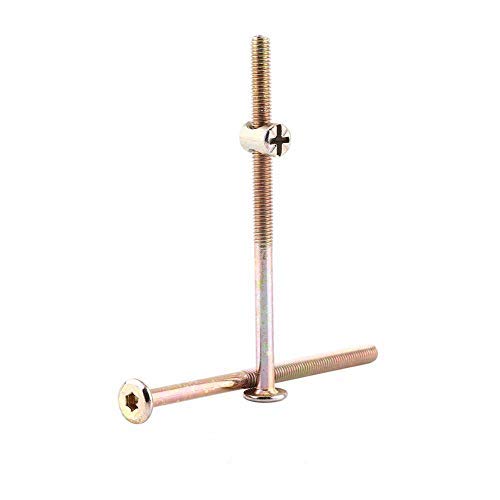 Nuovo 10 X Mobili Barile Dado M6 X 14mm Lettino Fessura Testa - Foto 6