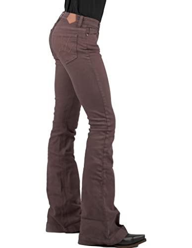 Tin Haul Womens Brown Cotton Blend 595 Libby Plain Jeans2