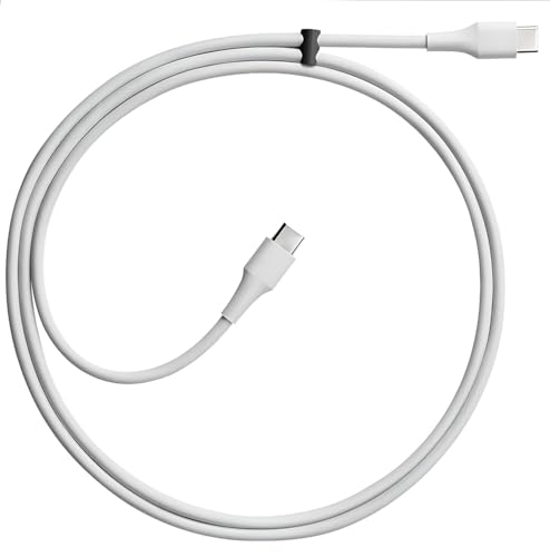 Image of Google 45w Original Fast Type C to C Charger Cable for Pixel Adapter 9 Pro XL /9 pro /9 Pro Fold /9 /8 Pro /8 /8A /7 Pro /7 /7A /6 Pro /6 /6A /5 /4 /Chromebook /Laptop /Buds, Other USB-C Mobile /Device Support, White