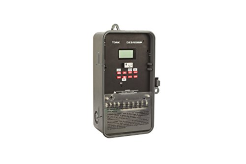 Nsi Dzs Series Multipurpose Control 365/7 Day Advanced Time Switch, 120/208-240/277 Vac Timer Supply, 1 Channel, Dpdt Dry Contact (Dzs100Bp) #TOP3