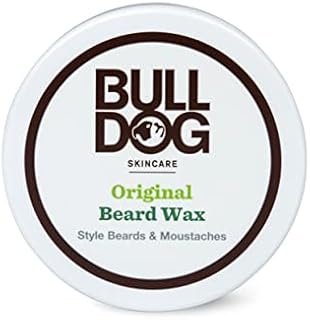 BULLDOG Skincare - Original Beard Wax for Men, Style Beards & Moustaches, 50g