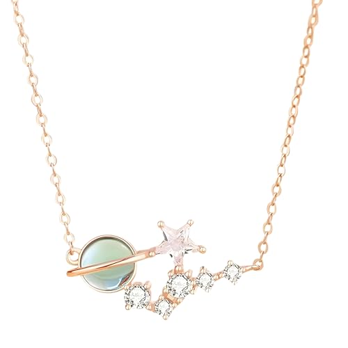 Collier en Argent S925 et motif ciel étoilé pour vos soirées