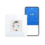 CNBINGO WLAN Schuko Steckdose unterputz mit Strommessung, 16 Amp...