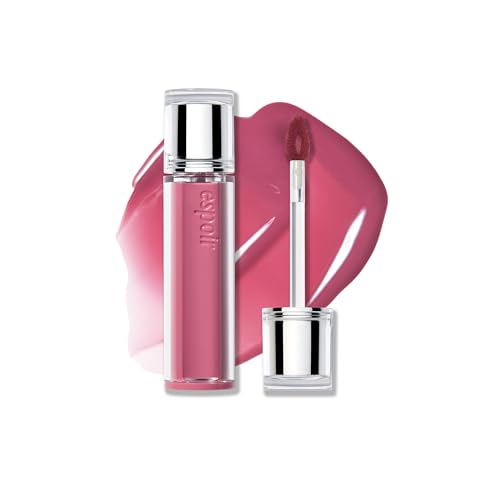Espoir Couture Lip Tint Glaze #19 Berry Soda | Volumizing Lip Stain with Juicy Texture, Long-Lasting &amp; Vibrant Colors, Moisturizing &amp; Hydrating, Glossy Formula, Vegan, Korean Makeup, 0.14 oz