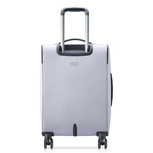 DELSEY Paris Cruise 3.0 Softside Expandable Luggage with Spinner Wheels, Platinum, Carry On 20 Inch4