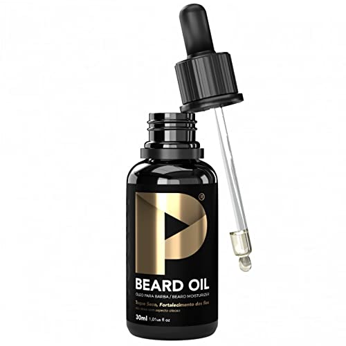 Óleo Para Barba Play Barber 30ml Amadeirado Woody Caixa Com 12 Unidades