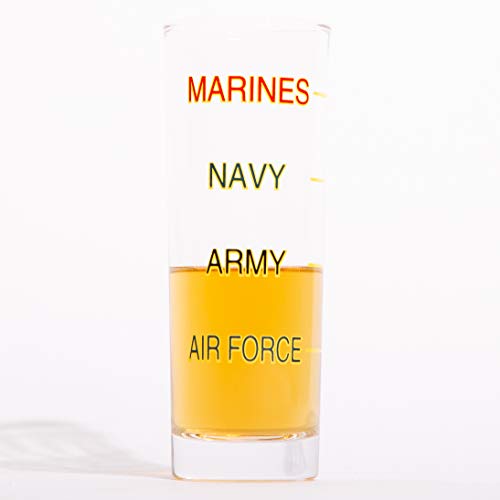 1Apex Military Levels Shot Glass Levels, Military, Veteran, Gift Set #TOP5