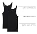 Bonds Women's Soft Chesty Tank Top in Stretchy 100% Cotton Rib for Women, 2-Pack Black