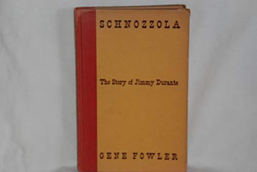 Schnozzola: The story of Jimmy Durante [Unknown] 0670620807 Book Cover