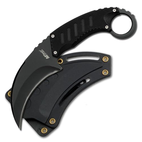 MTECH USA Mt-665Bk Neck Knife 7.5-Inch Overall, black