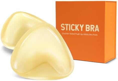 Double-Sided Sticky Bra Pads Inserts USA Ultra Instant Lift Bra Inserts Push up Bikini Pad for Swimsuit Sports Bra