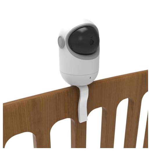 Suporte Tipo Presilha de Berço Compatível com Câmera Babá Eletrônica TakTark Video Baby Monitor - Modelo BM915