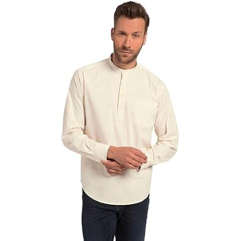 T-Shirt JP 1880 Manches Longues Beige Cover