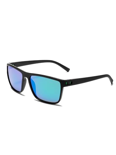 Nanrton Golf Sunglasses for Men Polarized UV400 Golf Glasses Blue Mirror Lens Lightweight 18g Frame for Golf Driving & Fishing
