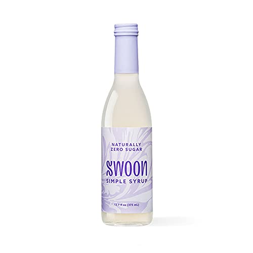 Swoon Zero Sugar Simple Syrup - Natural 1:1 Liquid Sugar Substitute - Sweetness from Monk Fruit - Sugar Free, Keto Friendly, Zero Carbs