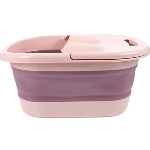 Bain de pied thalasso pliable à picots convexes pour stimuler la circulation sanguine