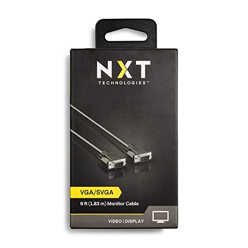 NXT Technologies 6\' VGA/SVGA Cable, Black (NX29765)
