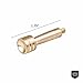 Breakthrough Clean Technologies Brass Jag, .50 Caliber with #8-32