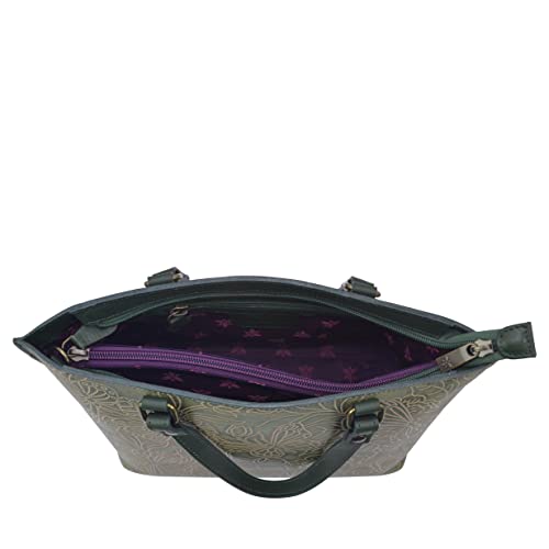 Image of Anuschka Women's Original Hand-Painted Genuine Leather Medium Tote