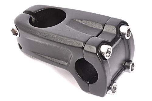 KHE - Potencia para bicicleta BMX (1 1/8", carga frontal, 45 mm, aluminio, 228 g), color negro Cover