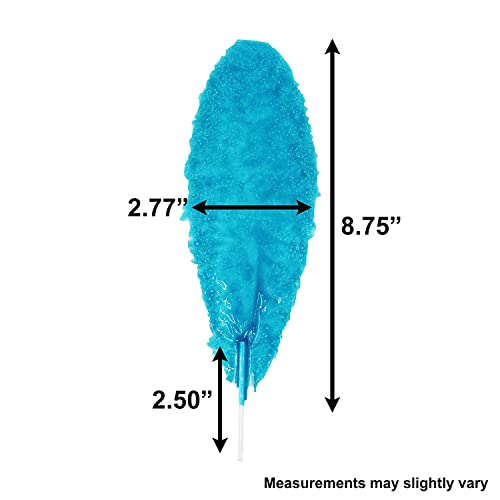 Dulces Pigui Slaps Tamarind Blue Flavor Paletas Mexican Candy 3.3 Pounds (10 Lollipops) #TOP3