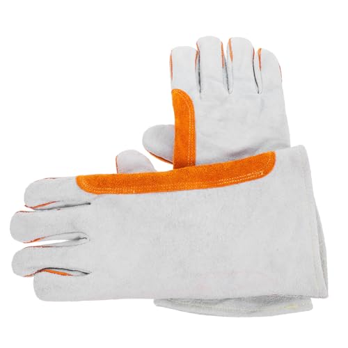 Guantes de soldadura para trabajos en exteriores y proyectos exigentes de herrería