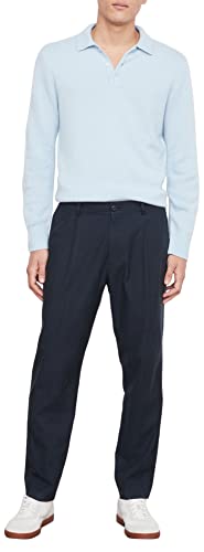 Vince Men's Lyocell Linen Pleated Pant