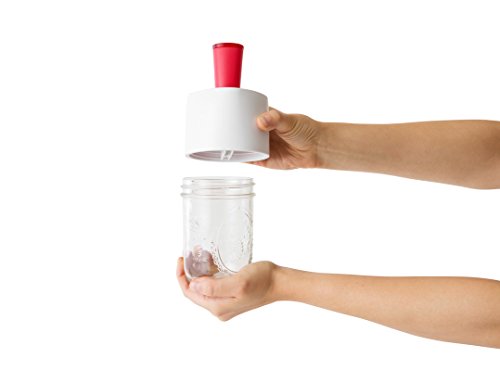 Chef'n Tampa de preparação QuickPit Cherry Pitter Preserve (branco cozido)