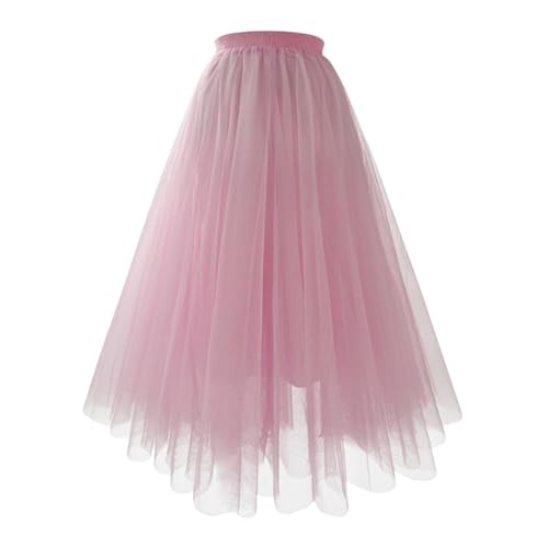 Jupe en maille longue plissée : tulle à paillettes pour déguisement et robe de carnaval 2026