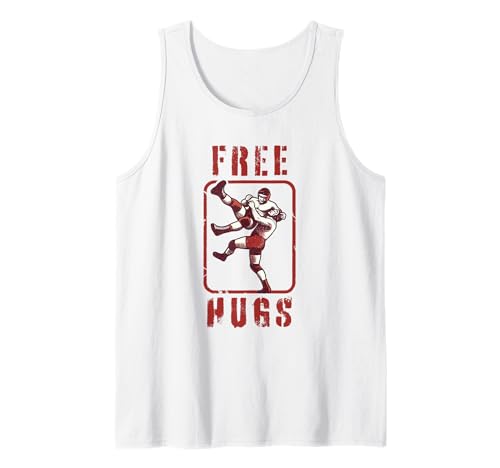 Joven Lucha Libre Principiante Cita Divertida Abrazos Gratis Lucha Libre Camiseta sin Mangas