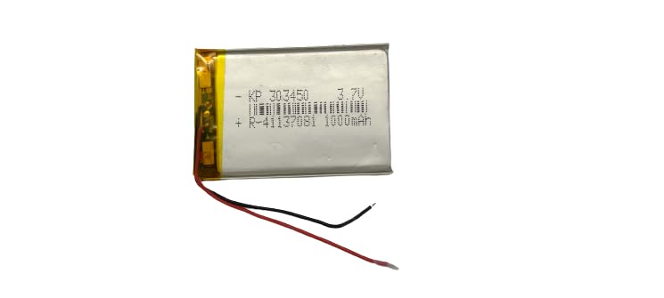 KP 303450 3.7v 1000mAh Rechargeable Battery for RC Toys, Bluetooth, Drone, DIY, MP3,DVD 1000 mah-image-24