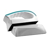 【Comfortable & Easy to Use】The design conforms to the curve of the hand, you can hold glass cleaner comfortably. Just move the outside, the inside will be clean. Small arched fish tanks are also suitable.