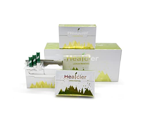 HEALCIER - 10er Pack - Herbal Sticks - tabakfrei, nikotinfrei - für HNB Geräte - Versand aus EU (Lemon/Menthol) – Bild 3