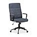 Produktbild Relaxdays Bürostuhl, höhenverstellbarer Drehstuhl, ergonomisch, bequem, 120 kg belastbar, HxBxT: 116 x 62 x 62 cm, grau