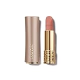 Lancôme L'Absolu Rouge Intimatte Hydrating Matte Lipstick - Buildable & Lightweight Formula with a Soft Matte Finish - Up To 12HR Comfort- 215 First Kiss: warm peachy brown
