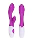 Nomisex 30-frequency Rabbit G-spot and Clitoral Vibrator with Dual Powerful Motors (Pink-style 1)