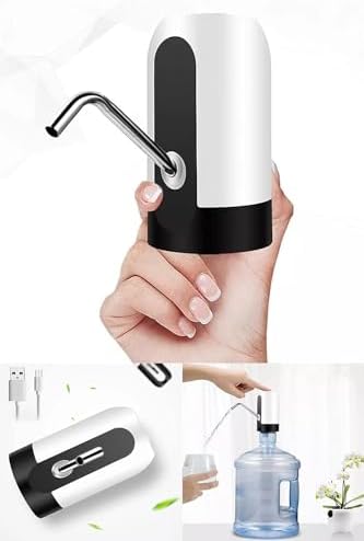 Şarjlı Damacana Su Pompası – USB ile Şarj Edilebilir, Otomatik Tek Motorlu Su Pompası, Taşınabilir , Damacana Su Çekme Cihazı - Görsel 2