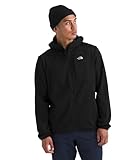 The North Face Men's TNF Performance Fleece Full Zip Hoodie - Lightweight Hooded Sweatshirt, Zip Pockets & Stretch Fabric, TNF Black, Large