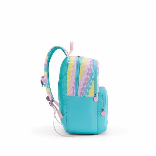 Image of American Tourister Lush | 26 Ltrs | 2 Compartments | Bottle Pocket | Ergonomic Padded Back Panel & Shoulder Straps | Kids Backpack | 1 Year International Warranty | Sea Mint