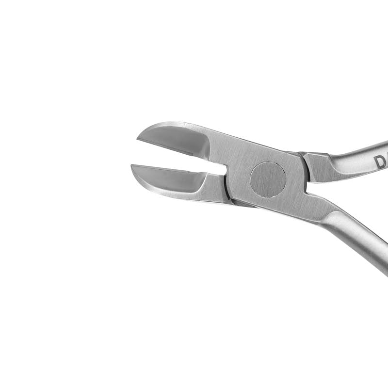 Image of Braces Wire Cutter Orthodontic Kit - Tungsten Carbide Inserts Cuts Hard & Soft Wires - Easy To Use DIY Dental Tools Stainless Steel Braces Essentials - 1 x Orthodontic Wire Cutter for Braces