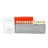 16 Colors 3D Tooth Bleaching Shade Chart, Individually Removable Teeth Whitening Shade Chart for Precise Whitening Treatments Color Comparison (16 Colors)