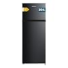 Cecotec Frigorífico Combi Compacto Bolero CoolMarket 2D 204 Black E, 204L, 143 cm de Alto, 55 cm de Ancho, Clase E, Silencioso, Iluminación LED, Compresor Inverter Plus, Tecnología Cíclica, Negro