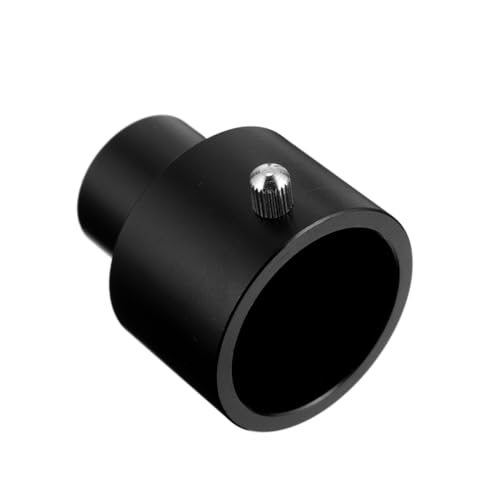 KONTONTY Telescope Eyepiece Adapter Metal Mount Converter 1.25 Inch Aluminum for Enhanced Compatibility