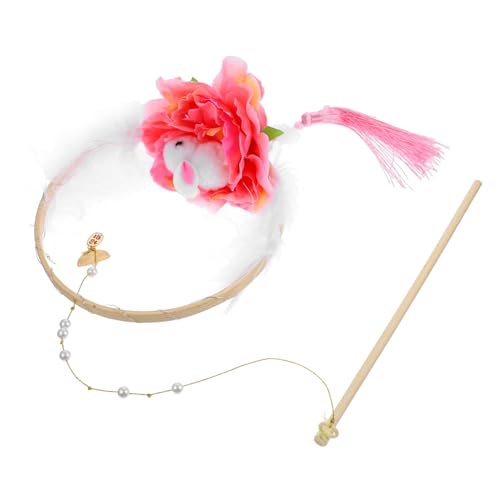 OSALADI 1set Festive Lantern Year Decorative Lantern for Spring Festival Chic Design for Boys and Girls Toys and Photo Props Random Flower Colors