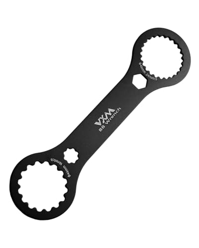 YIPFEN Llave para Bicicleta, 1 Pieza, Metálica Negra – Robusta
