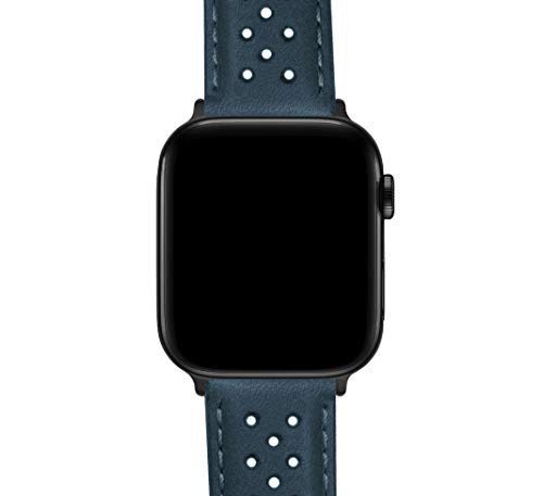 Image of BARTON WATCH BANDS - Horween Leather Watch Bands Compatible with Apple Watch Models - 1, 2, 3, 4, 5, 6, 7, 8, 9, 10, SE, Ultra & Ultra 2