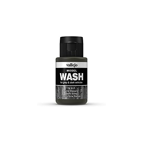 Vallejo Model Color 35 ml Wash Paints - Dark Grey Cover
