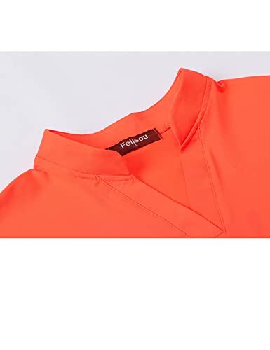 Image of Womens V Neck Golf Polo Shirts Short Sleeve Sport Shirt Workout Tops