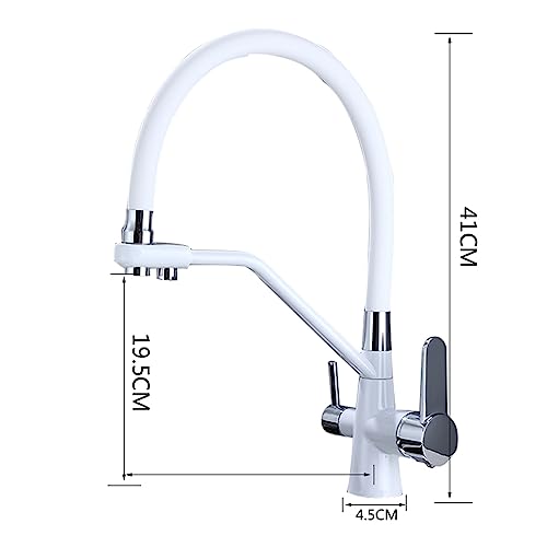 Robinet de cuisine avec douchette extractible pour simplifier vos repas